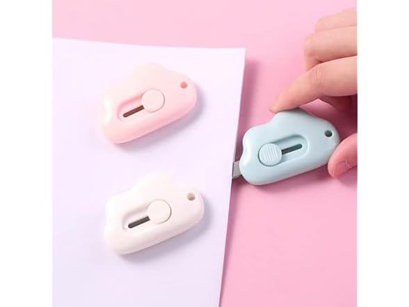 DNHCLL 3 Pcs Cloud Shaped Mini Art