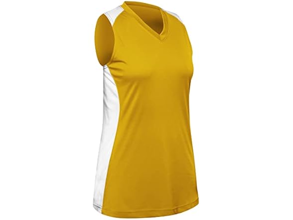 Champro Women's Gold/White Jersey (2X)