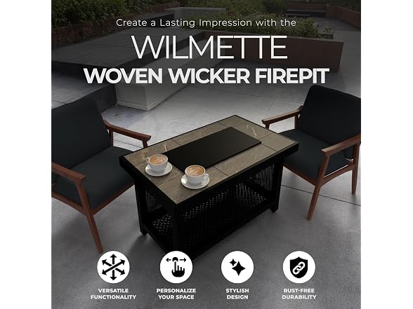 Four Seasons Courtyard Wilmette Aluminum Firepit