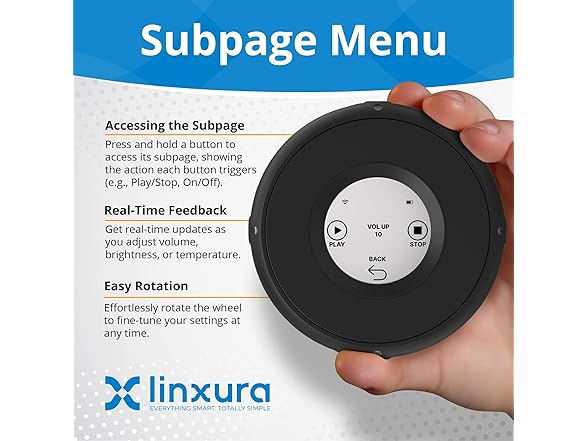 Linxura Smart Home Controller - Onyx