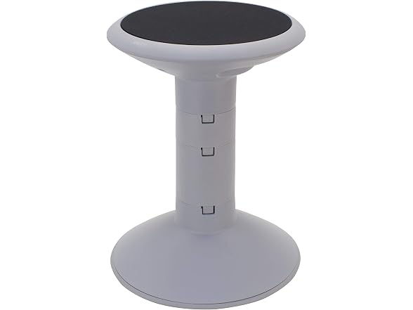Storex Active Tilt Stool, Gray