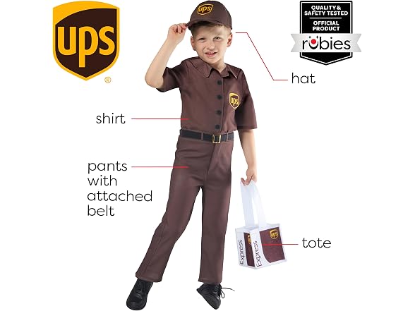 Rubies United Parcel Service: UPS