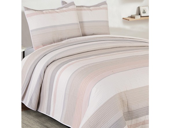 ZEST Home 3 Piece Fashion Quilt Set