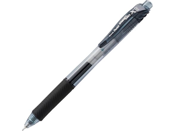 Pentel EnerGel-X Retractable Liquid Gel Pen, 0.5mm, Fine Line