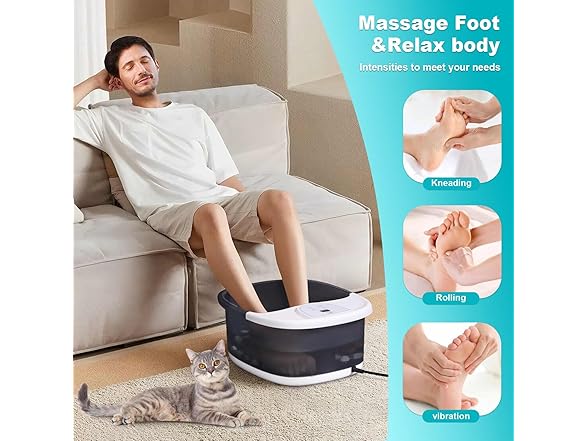 Foot Spa Bath Massager with Heat