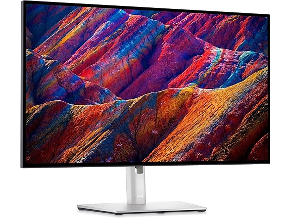 Dell UltraSharp U2723QE 27" 4K UHD WLED LCD Monitor - 16:9 - Black, Silver (Open Box)