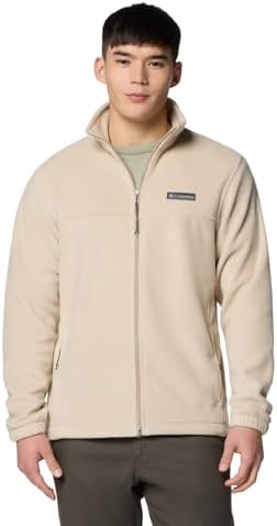 Columbia Men's Steens Mountain 2.0 Full Zip Fleece Jacket, Ancient Fossil, Large