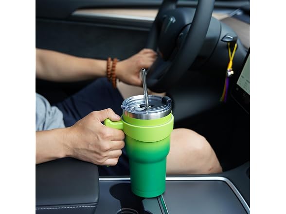 BJPKPK 20 oz Tumbler with Handle & Straw