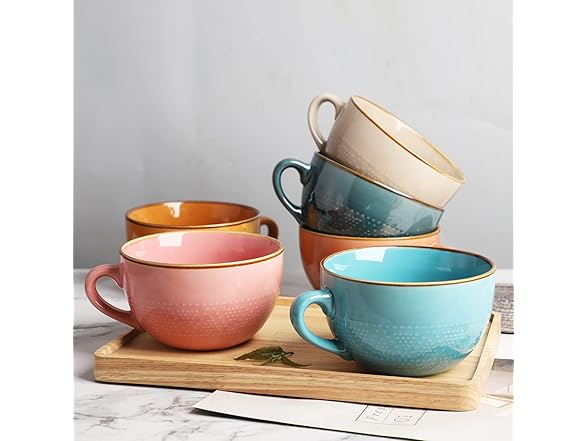 Large Coffee Cup Ceramic Soup Mug