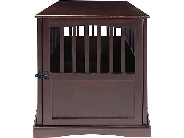 Casual Home Wooden Large Pet Crate, End Table
