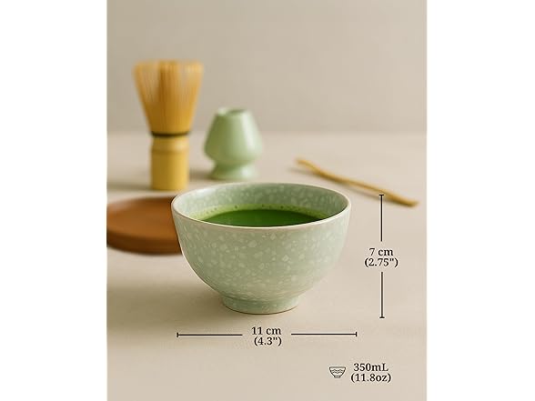 Matcha Bowl Set Japan Green Matcha Bowl