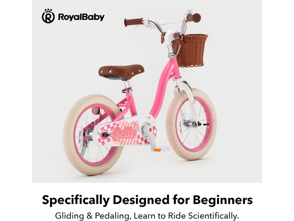 RoyalBaby Girls 14" Belle Bike