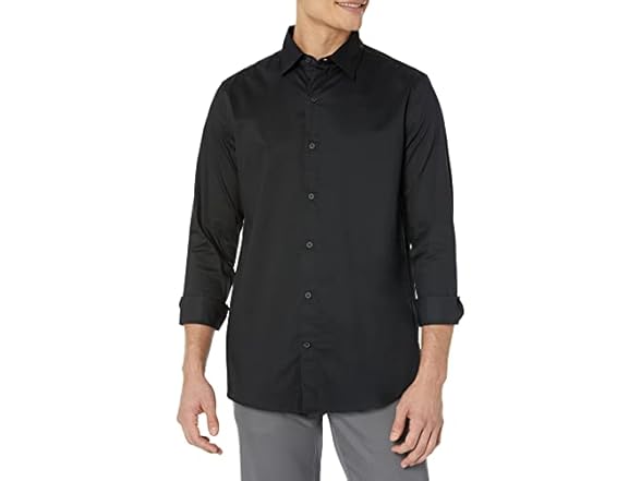 AE Mens Regular-Fit Dress Shirt