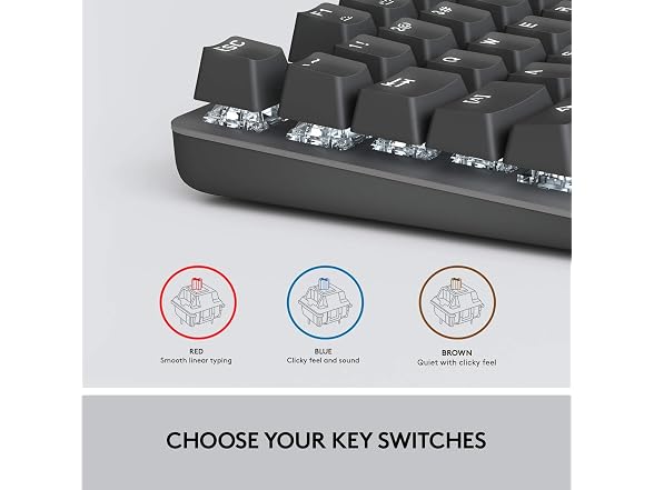 Logitech K845 Wired Illuminated Mechanical Keyboard