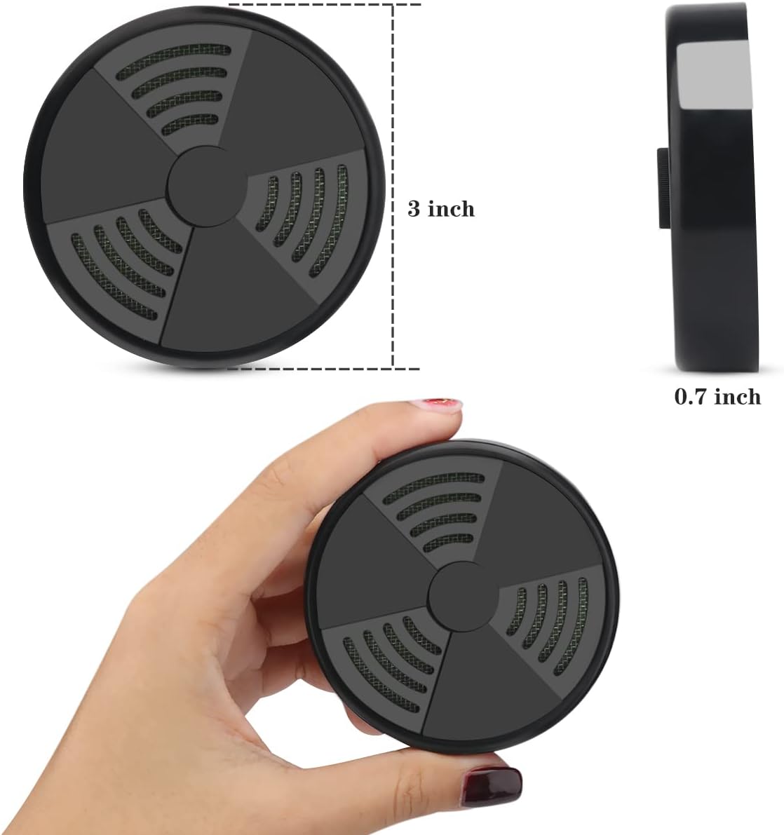 2 Pack Round Adjustable Cigar Humidifier - Gallery 11