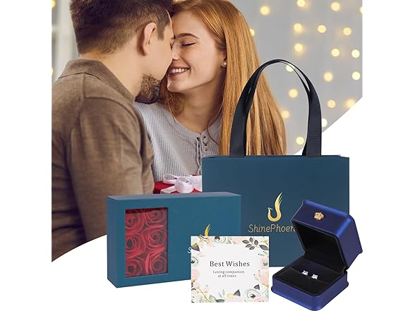 18K Diamond Stud Earrings 1 ct Silver