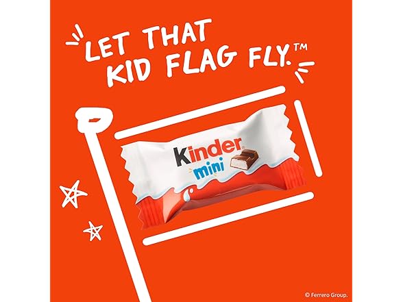 Kinder Choc Mini Bars Milky Filling 29oz