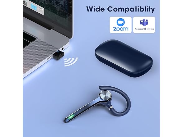Ngsod Bluetooth Headset with USB