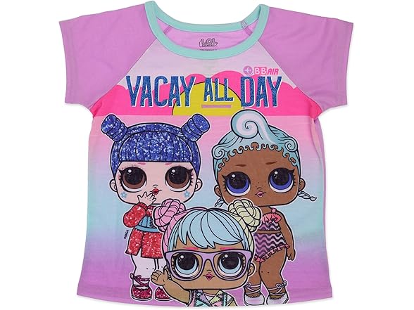 Girls 2-Piece Vaycay Pajama Set