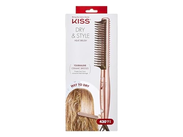 KISS Dry and Style Heat Brush