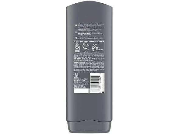 DOVE MEN + CARE Dove Men+Care Body and Face Wash, Clean