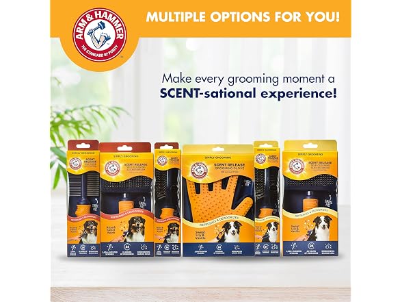 Arm & Hammer - Dog Brush, Dog Washing Gloves