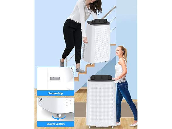 DEXSO 14,000 BTU High-Capacity Portable AC Unit