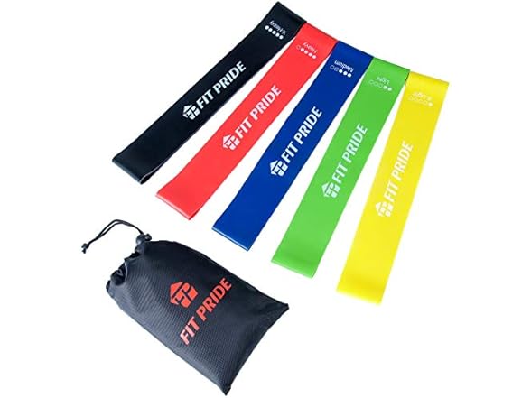FIT PRIDE Resistance Loop Exercise Bands