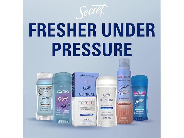 Secret Antiperspirant and Deodorant Women 24hr