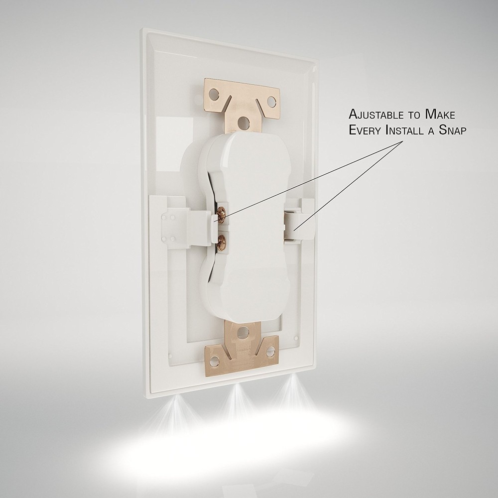 5-Pack Outlet Cover with Built-In LED Light - Gallery 28