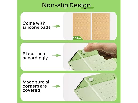 Vtopmart Clear Green 25 PCS Plastic Drawer Organizer