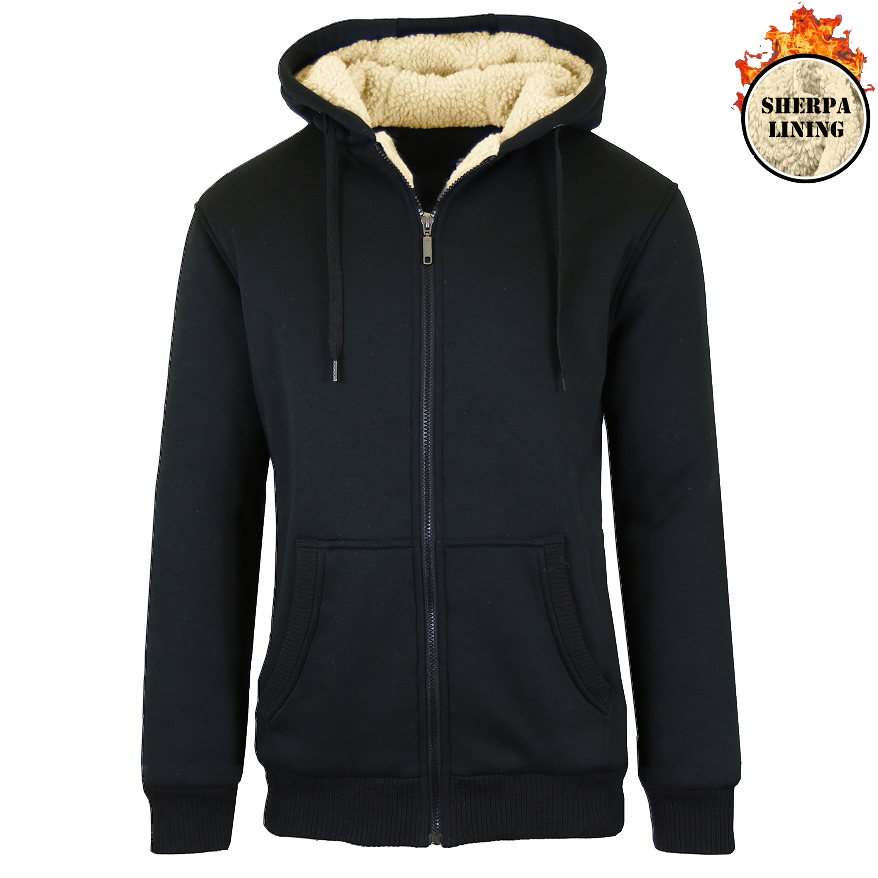 Super Heavyweight Sherpa Zip Hoodie (1 or 2pk) - Gallery 13