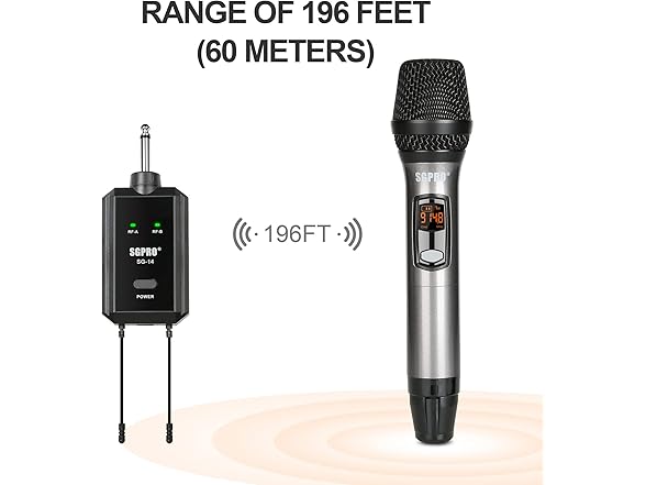 SGPRO Multiple-Purpose Wireless Microphone Set