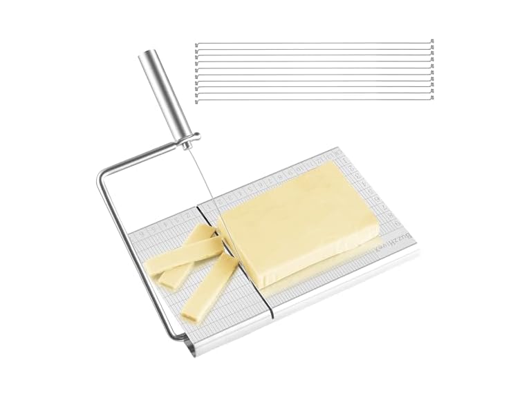 BuzzHiveX Cheese Slicer with Board for Cheese