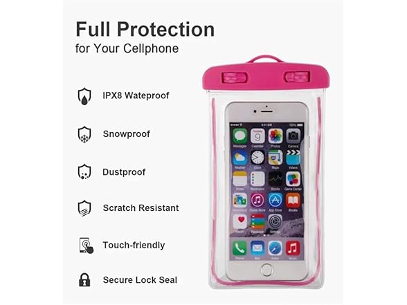 Waterproof Phone Pouch for Smart Phone