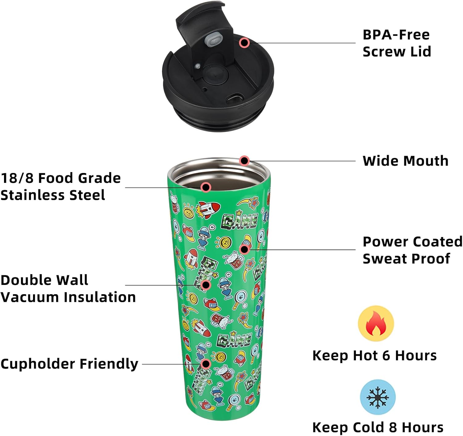 BJPKPK Stainless Steel Insulated Tumbler - Gallery 19
