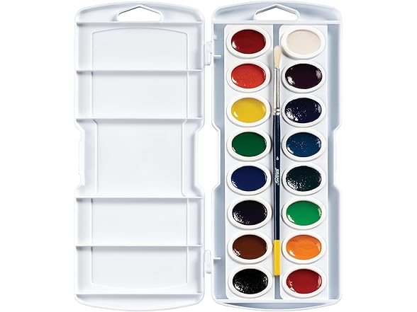 Prang Oval Pan Watercolor Paint Set