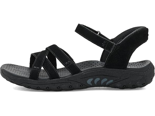Skechers Women's Double Stitched Suede Slingback Sandals (5.5)