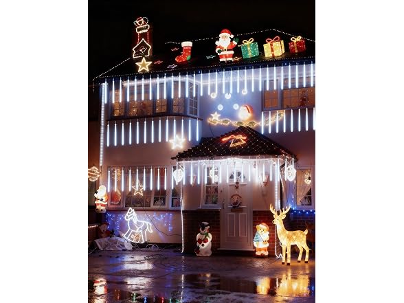 Flacchi Christmas Lights Outdoor 20 Tubes LED