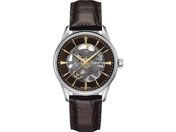 Certina, Mens, DS-1 Skeleton, Stainless Steel, Swiss Automatic, Watch