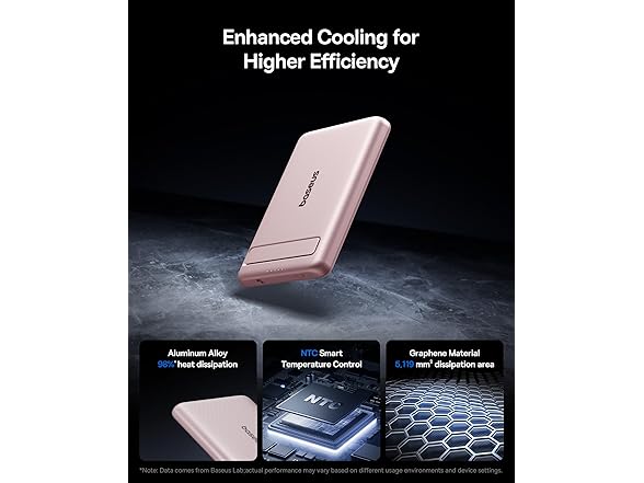 Baseus Picogo Qi2 0.5" Ultra Slim Power Bank | 5K mAh 15W