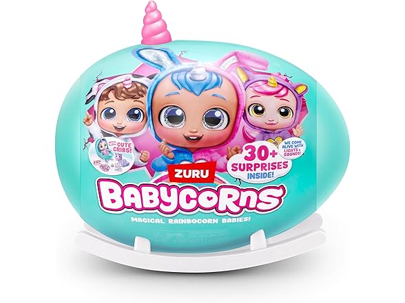 Babycorns Interactive Baby Doll Series 1 Large (Kitten)