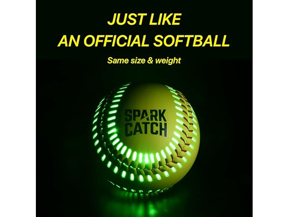SPARK CATCH Light Up 12" Glow in The Dark