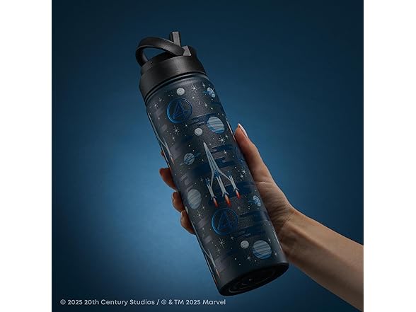 JoyJolt Marvel The Fantastic Four First Steps 22 oz Tumbler