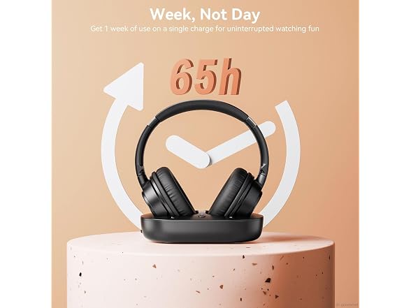 SKYCOMET Wireless TV Headphones 65H