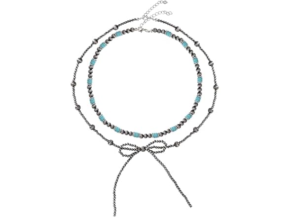 MQV Navajo Pearl Turquoise Necklace