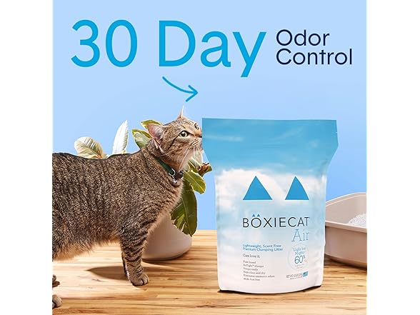 Boxie® 30 Day Odor Control Cat Litter