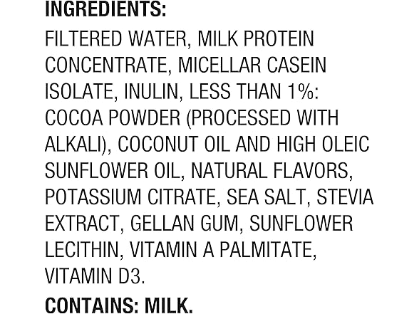 12CT Oikos Protein Shake, Chocolate, 30g High Protein