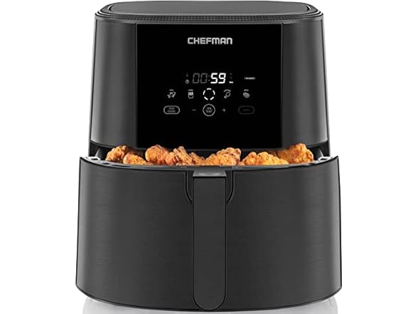 Chefman TurboFry Touch Air Fryer, 8-Quart