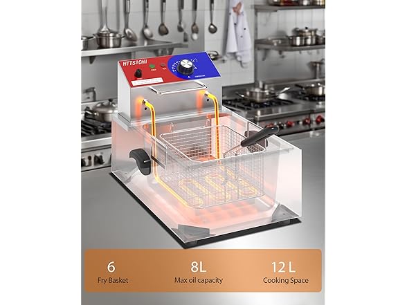 HTTSICHI 12 L Electric Deep Fryer